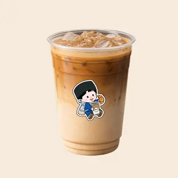 Iced Butterscotch Latte